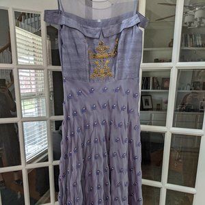 Abaya style Kameez Indian dress wedding attire